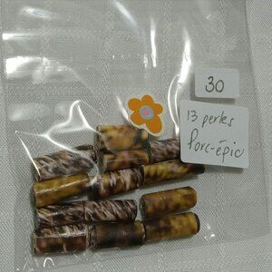 One-of-a-kind handmade/hand rolled paper beads/jewelry making/craft supplies/DIY